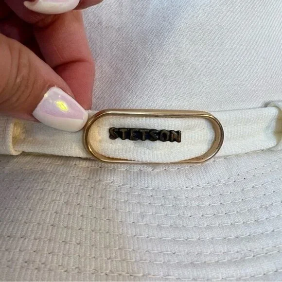 ❄️ VINTAGE Stetson ‘Hustler’ Chamois Bucket Hat - Picture 2 of 8